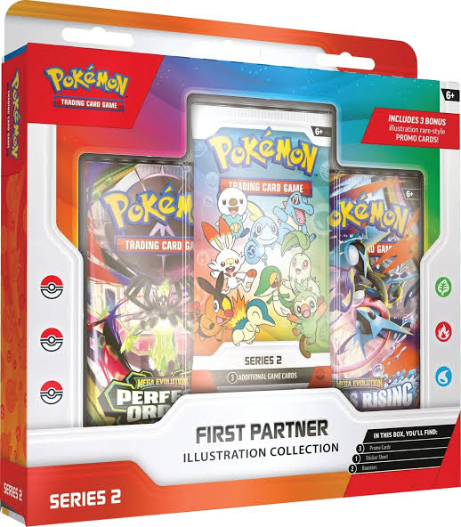 Coffret – Pokémon – Premiers Partenaires – Collection Illustration – Série 2 – 30 Ans – FR